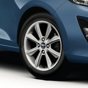 Platišče iz lahke zlitine 16" z 8 kraki, srebrne barve